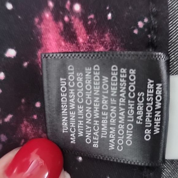 Super Skinny Jeans Hot Topic Blackheart Womens Juniors Size 5 Galaxy Print NWT - Picture 9 of 11